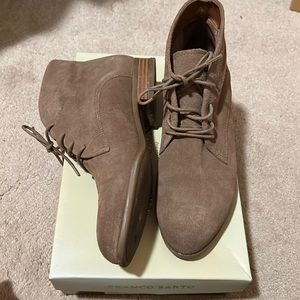 Franco Sarto Desert Eddy Boots in Barley Brown